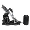 Ebros Gift Dreamwork Fantasy Leviathan Dragon On Graveyard Dracula Skull