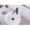 Drain Fitting with Overflow Black Matt, Keymark Universal Drain Valve