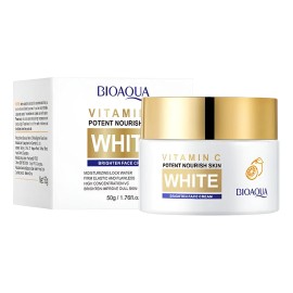 Crema Facial Blanqueadora Vitamina C Despigmentante Bioaqua