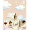 Sirvarni Hamster Hideout Cage Accessories - Hamster House and Habitat