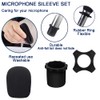 Yindeful Microphone Covers Foam Windscreens, 8 Pack, Silicone Microphone Handheld
