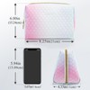 Aosbos Small Makeup Bag Travel Size Makeup Bag Cosmetic Travel