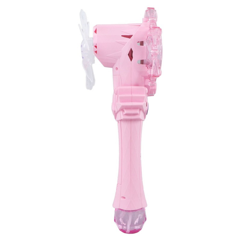 Music Light Bubble Wand Automatic Safe Handheld Electric Bubble Stick