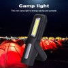 Portable USB Rechargeable LED COB Working Lamp Light Outdoor Magnet