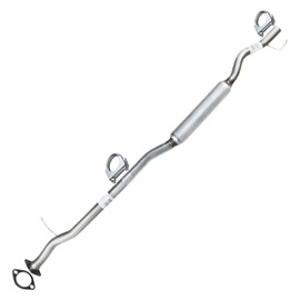 Exhaust Resonator Pipe Compatible for 2008-2019 Nissan Rogue 2.5L | Stainless Steel | Northeastern Exhaust | Free Gasket and Clamps Included | Automotive Replacement Part | Direct-Fit