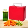 Chef'n 102-785-062 QuickStick Fruit and Vegetable Slicer for Pickling Jars,