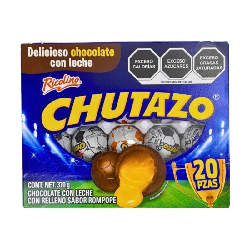 Ricolino 2 Pack Chutazo Ricolino Milk Mexican Chocolate With Eggnog