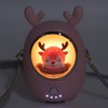 Portable Neck Fan Cute Pet Multifunction 3 Speeds Low Noise