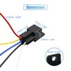 sourcing map 3 pieces DC 48V 40A SPDT car relay
