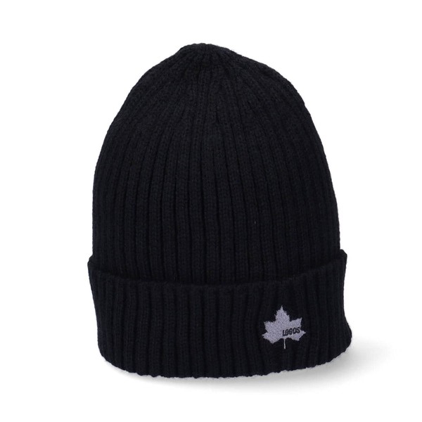 Logos Basic Beanie, Knit Cap, Hat, 05 black