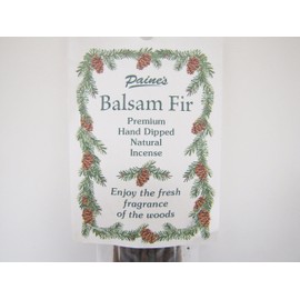 20 Sticks 11" Balsam FIR Hand Dipped Natural Incense by Paine's