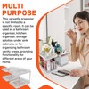 TOPITOP 2 Pack of 2 Tier Under Sink Storage Organizer