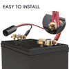 LEICESTERCN Battery Terminal Connectors Brass Copper Car Battery Terminal Ends