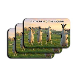 Its The First Of The Month Dancing Cows Tiktoc Meme Sticker/Decal