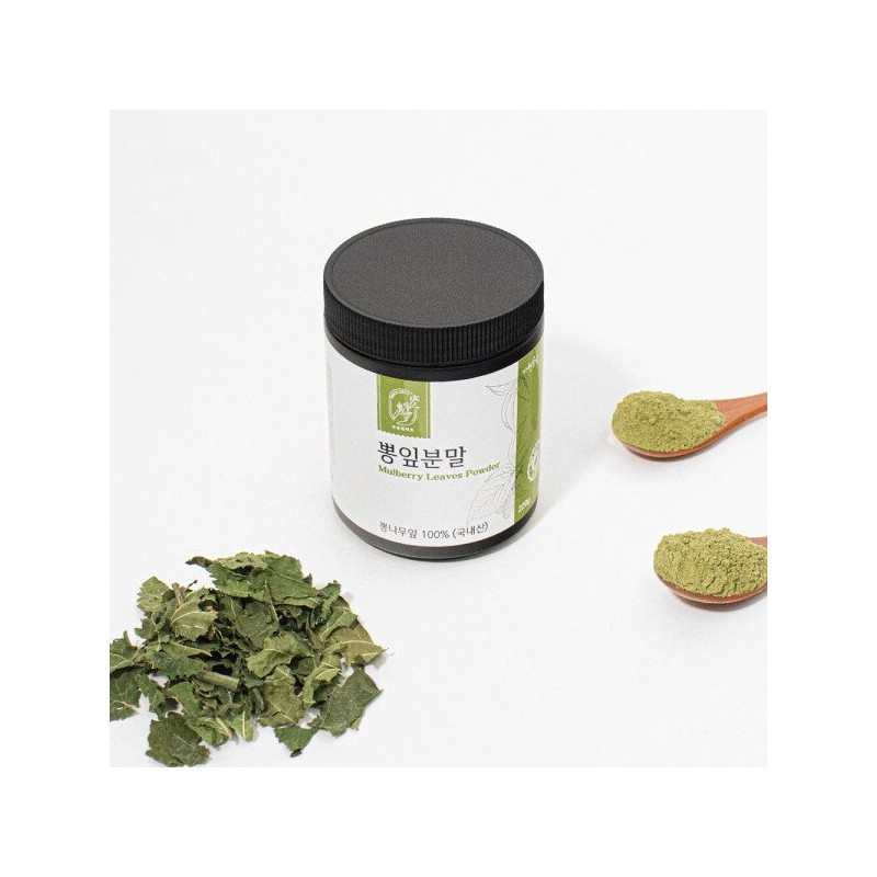 뽕잎 분말 220g Mulberry Leaf Powder 220g