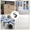 Cabinet Lock with Key, Pack of 6 Security Cabinet Lock,