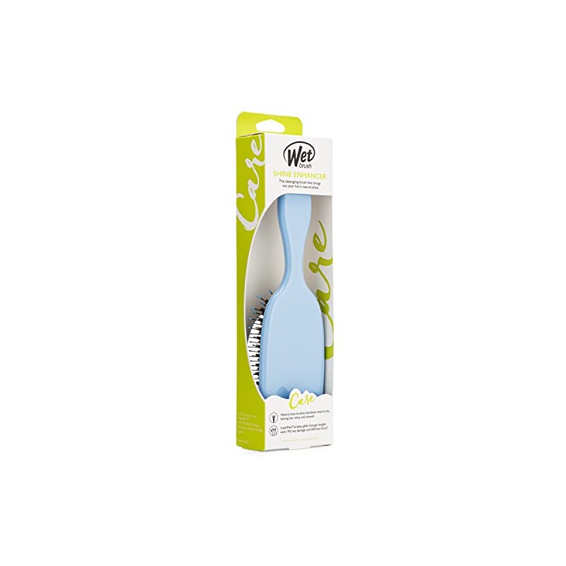 Wet Brush Shine Enhancer Paddle Brush Sky - Cepillo desenredante