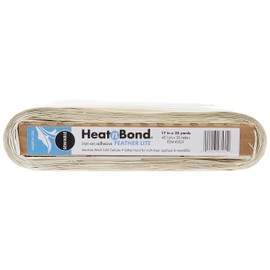 HeatnBond FeatherLite Iron-On Adhesive, 17 Inches x 35 Yards