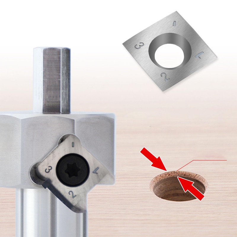 Jiawu 1 Count Hole Chamfer Reamer Tool, 20mm Dog Hole