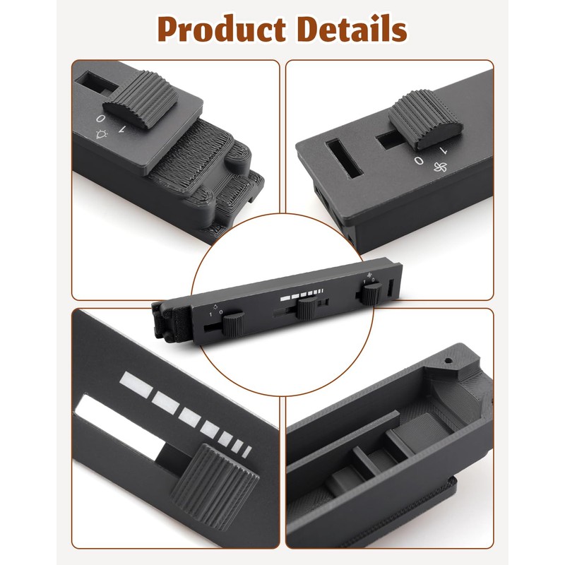 SV12969 Range Hood Switch Fit for Broan Replacement Switch，Fit for