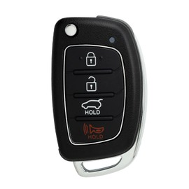 StandardAutoPart 4 BTN Flip Key Compatible with Hyundai Santa Fe 2013 2014 2015 2016 TQ8-RKE-3F04 [ 315MHZ ] [ Chip: 4D60 ], SAP954304Z101