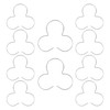 10 - Piece Heat Diffuser Set for Glass Cooktops &