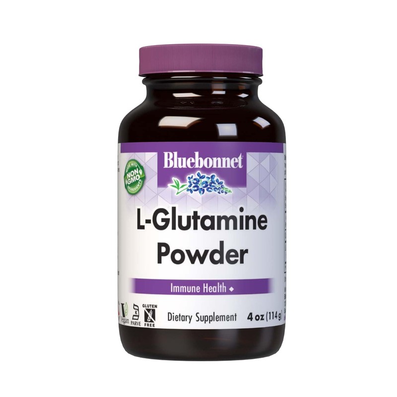 Bluebonnet L-Glutamine Powder, 4 Ounce