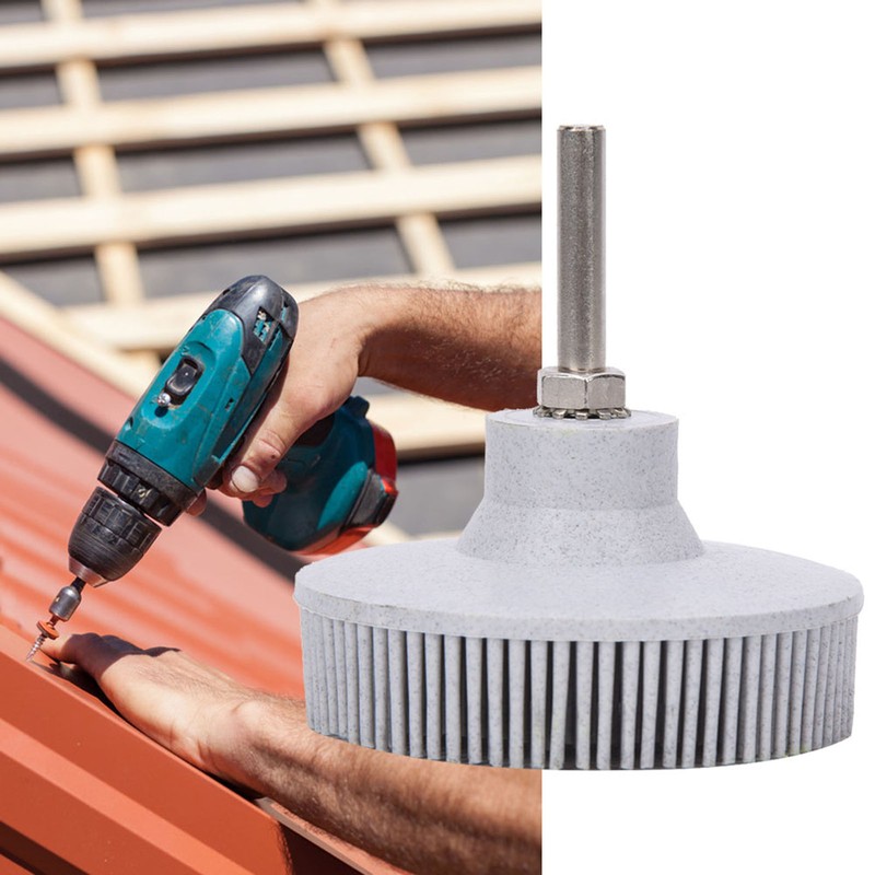 3 Inch Bristle Disc Emery Rubber Abrasive Brush Deburring Polishing