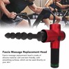 Fascia Massager Replacement Head Promote Recovery Waterproof Silicone Muscle Massager