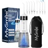 MySmile LP221 UVC Irrigadores dentales inalámbricos esterilizables para dientes Hilo