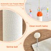 YARUOMY Cat Scratching Post ，33.4" Sisal Rope Cat Scratcher Tall