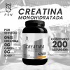 Creatina Monohidratada En Polvo Psn 1kg Sabores Naranja