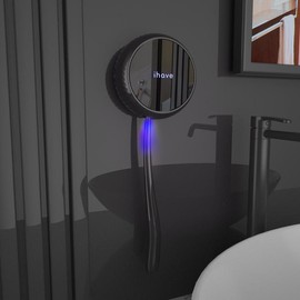 iHave Toothbrush Sanitizer ‚Äì Wall-Mounted UV Toothbrush Holders for Bathrooms, Stylish Bathroom Accessories and Bathroom Decor for Home & RV, Travel Essentials, Cool Gadgets:_black