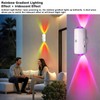 Rechargeable Motion Sensor Light Indoor, Magnetic RGB Wall Sconces 2