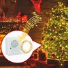 Pilipane Christmas Music Fairy Lights with Voice Sensor for Indoor