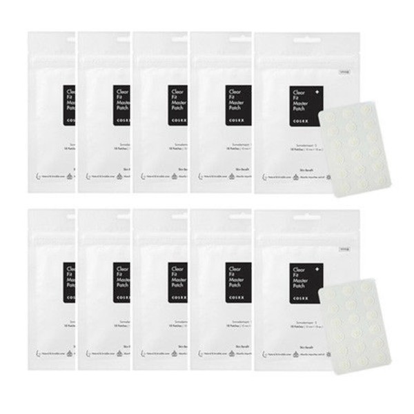 COSRX Clear Fit Master Patch 18 patches 10 sheets +1