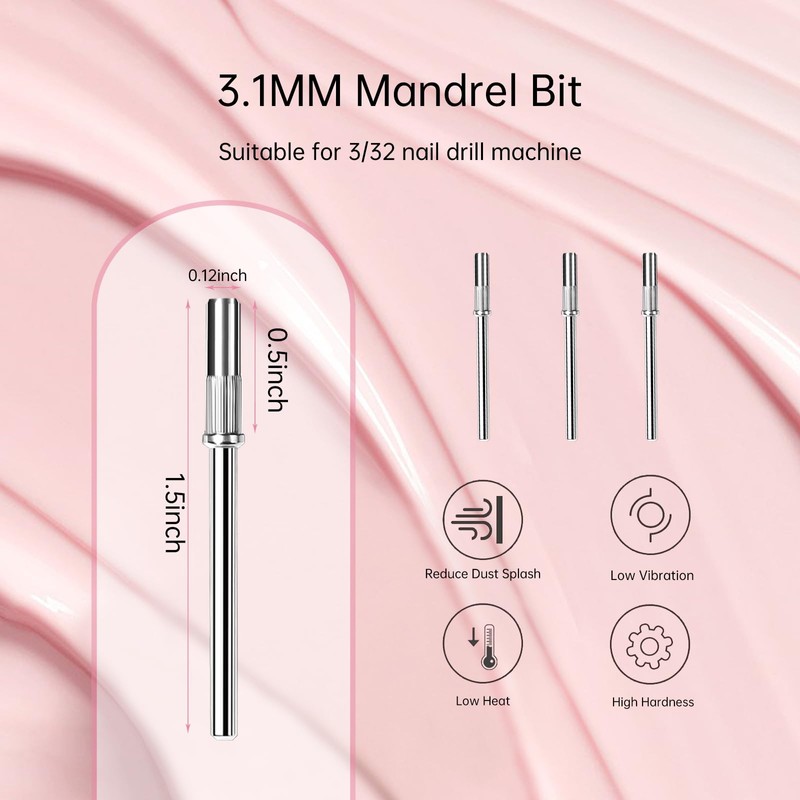 Mandrel Bits for Small Sanding Bands, CORFULRA Small Sanding Bands