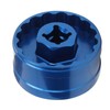 Yanmis 16 Notch Bike Bottom Bracket Removal Tool,Mountain Bike Bottom
