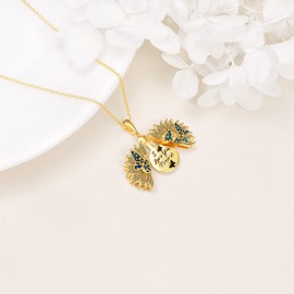 Yellow Gold Plated 2 Butterflies