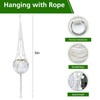 FGBNM 6" Disco Ball Planter, Disco Ball Plant Hanger with