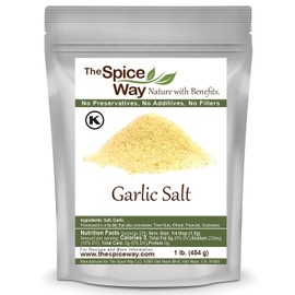 The Spice Way Garlic Salt - 1 lb. - seasoning salt blend