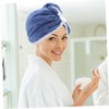 OATIPHO 2pcs Microfiber Hair Drying Towels Quick-Dry Absorbent Towel Wraps