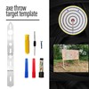 BOUTICOL Upgraded Throwing Axe Target Template Stencil, Template, Durable Stainless