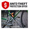 Kryptonite Keeper 510 Folding Bike Lock, Compact Lightweight High Security