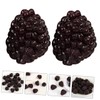 KOMBIUDA 15pcs Artificial Raspberry Model Simulation Fruit Decor Fake Fruit