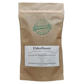Herba Organica - Elderflower - Sambucus Nigra L - Herbal Tea (50g)