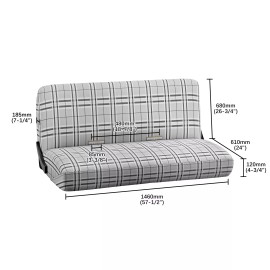 KEEPDSGN Saddle Blanket Bench Seat Covers Full Size For Ford F100 F150 F250 F350 Truck