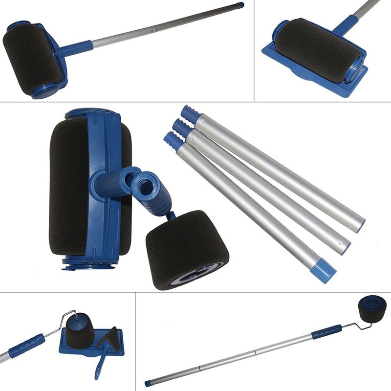 Paint Roller Kit 8 Pcs Multifunctional Paint Runner Set Paint