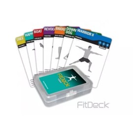 FITDECK YOGA Exercise Playing Cards All Abilities Pose Instructions Help 01083