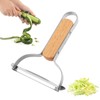 Vegetable Peeler for Kitchen, Stainless Steel Blade with Ergonomic Non-Slip